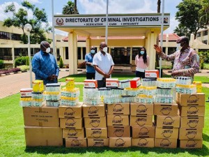The Fund partnered with Ahadi Kenya for donation of masks and hand sanitizers to various state institutions to promote the fight the against the Covid-19 pandemic.